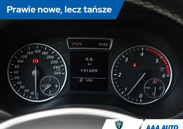 Mercedes-Benz Klasa B cena 43000 przebieg: 141601, rok produkcji 2012 z Ośno Lubuskie małe 326